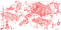 ZYLINDERBLOCK/OELWANNE (1.8L) für Honda CIVIC 1.8 SE 5 Türen 6 gang-Schaltgetriebe 2013