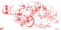 HAUPTBREMSZYLINDER/MASTER POWER (DIESEL) (RH) für Honda CIVIC DIESEL 1.6 EX 5 Türen 6 gang-Schaltgetriebe 2014