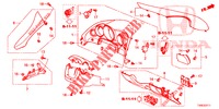 INSTRUMENT, ZIERSTUECK (COTE DE CONDUCTEUR) (RH) für Honda CIVIC DIESEL 1.6 EX 5 Türen 6 gang-Schaltgetriebe 2014