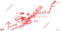 KRAFTSTOFFEINFUELLROHR (DIESEL) für Honda CIVIC DIESEL 1.6 EX 5 Türen 6 gang-Schaltgetriebe 2014