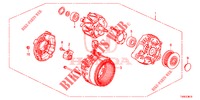 LICHTMASCHINE (DENSO) (DIESEL) für Honda CIVIC DIESEL 1.6 EX 5 Türen 6 gang-Schaltgetriebe 2014