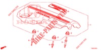 MOTORABDECKUNG (DIESEL) für Honda CIVIC DIESEL 1.6 EX 5 Türen 6 gang-Schaltgetriebe 2014