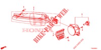 NEBELSCHEINWERFER / TAGESFAHRSCHEINWERFER für Honda CIVIC DIESEL 1.6 EX 5 Türen 6 gang-Schaltgetriebe 2014