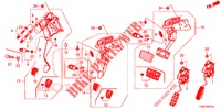 PEDAL (RH) für Honda CIVIC DIESEL 1.6 EX 5 Türen 6 gang-Schaltgetriebe 2014