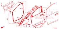 TUERTAFELN, VORNE(2D)  für Honda CIVIC DIESEL 1.6 EX 5 Türen 6 gang-Schaltgetriebe 2014