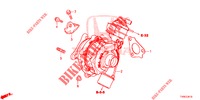 TURBOLADER SYSTEM (DIESEL) für Honda CIVIC DIESEL 1.6 EX 5 Türen 6 gang-Schaltgetriebe 2014