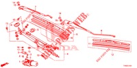WINDSCHUTZSCHEIBENWISCHER (RH) für Honda CIVIC DIESEL 1.6 EX 5 Türen 6 gang-Schaltgetriebe 2014