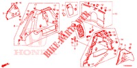 KOFFERRAUM SEITENVERKL.  für Honda CIVIC DIESEL 1.6 ES 5 Türen 6 gang-Schaltgetriebe 2015