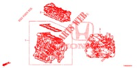 MOTOREINHEIT/GETRIEBE KOMPL. (DIESEL) für Honda CIVIC DIESEL 1.6 ES 5 Türen 6 gang-Schaltgetriebe 2015
