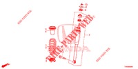 STOSSDAEMPFER HINTEN  für Honda CIVIC DIESEL 1.6 ES 5 Türen 6 gang-Schaltgetriebe 2015