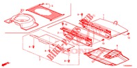 BODENBEHAELTER, HINTEN  für Honda CIVIC DIESEL 1.6 EXGT 5 Türen 6 gang-Schaltgetriebe 2015