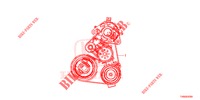 LICHTMASCHINENRIEMEN (DIESEL) für Honda CIVIC DIESEL 1.6 EXGT 5 Türen 6 gang-Schaltgetriebe 2015