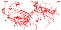INSTRUMENTENBRETT, OBEN (RH) für Honda CIVIC DIESEL 1.6 SE 5 Türen 6 gang-Schaltgetriebe 2015