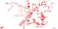 GELENK, VORNE  für Honda CIVIC DIESEL 1.6 SE EURO 6 5 Türen 6 gang-Schaltgetriebe 2015