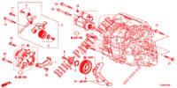 AUTOMATISCHE SPANNVORRICHTUNG (DIESEL) für Honda CIVIC DIESEL 1.6 ES 5 Türen 6 gang-Schaltgetriebe 2016