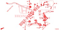 GELENK, VORNE  für Honda CIVIC DIESEL 1.6 EX 5 Türen 6 gang-Schaltgetriebe 2016