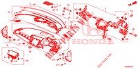 INSTRUMENTENBRETT, OBEN (RH) für Honda CIVIC 1.0 SE 5 Türen vollautomatische 2017