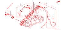 GPS/KAMERA ANTENNE RÜCKANSICHT für Honda CIVIC 1.0 MID BLACK EDITION 5 Türen vollautomatische 2018