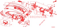 INSTRUMENTENBRETT, OBEN (RH) für Honda CIVIC 1.0 TOP 5 Türen vollautomatische 2018