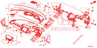 INSTRUMENTENBRETT, OBEN (RH) für Honda CIVIC 1.5 PRESTIGE 5 Türen vollautomatische 2018