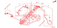 GPS/KAMERA ANTENNE RÜCKANSICHT für Honda CIVIC DIESEL 1.6 MID 5 Türen 6 gang-Schaltgetriebe 2018
