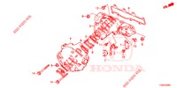 VERGASERISOLIERUNG/ ANSAUGKRUEMMER  für Honda CIVIC DIESEL 1.6 MID 5 Türen 6 gang-Schaltgetriebe 2018