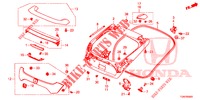 HECKKLAPPENPLATTE(2D)  für Honda CIVIC DIESEL 1.6 MID Black Edition 5 Türen 6 gang-Schaltgetriebe 2018