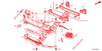 HINTERER STOSSFAENGER  für Honda CIVIC DIESEL 1.6 MID Black Edition 5 Türen 6 gang-Schaltgetriebe 2018