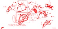KOFFERRAUM SEITENVERKL.  für Honda CIVIC DIESEL 1.6 MID Black Edition 5 Türen 6 gang-Schaltgetriebe 2018