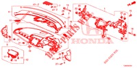 INSTRUMENTENBRETT, OBEN (RH) für Honda CIVIC DIESEL 1.6 S 5 Türen 6 gang-Schaltgetriebe 2018