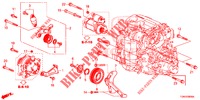 AUTOMATISCHE SPANNVORRICHTUNG  für Honda CIVIC DIESEL 1.6 TOP 5 Türen 6 gang-Schaltgetriebe 2018