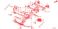 HINTERER STOSSFAENGER  für Honda CIVIC DIESEL 1.6 ENTRY 5 Türen 9 gang automatikgetriebe 2018