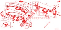 INSTRUMENTENBRETT, OBEN (RH) für Honda CIVIC DIESEL 1.6 ENTRY 5 Türen 9 gang automatikgetriebe 2018