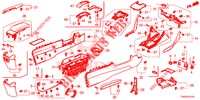 KONSOLE (RH) für Honda CIVIC DIESEL 1.6 ENTRY 5 Türen 9 gang automatikgetriebe 2018