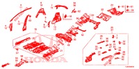 BODEN/INNENBLECHE  für Honda CIVIC DIESEL 1.6 MID 5 Türen 9 gang automatikgetriebe 2018