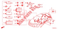 KABELBAUM (4) (RH) für Honda CIVIC DIESEL 1.6 MID 5 Türen 9 gang automatikgetriebe 2018
