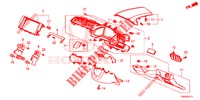 INSTRUMENT, ZIERSTUECK (COTE DE CONDUCTEUR) (RH) für Honda CIVIC DIESEL 1.6 MID Black Edition 5 Türen 9 gang automatikgetriebe 2018