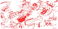 KONSOLE (RH) für Honda CIVIC DIESEL 1.6 MID Black Edition 5 Türen 9 gang automatikgetriebe 2018