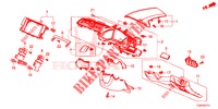INSTRUMENT, ZIERSTUECK (COTE DE CONDUCTEUR) (RH) für Honda CIVIC DIESEL 1.6 S 5 Türen 9 gang automatikgetriebe 2018