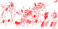 PEDAL (RH) für Honda CIVIC DIESEL 1.6 S 5 Türen 9 gang automatikgetriebe 2018