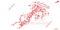 VERGASERISOLIERUNG/ ANSAUGKRUEMMER  für Honda CIVIC DIESEL 1.6 S 5 Türen 9 gang automatikgetriebe 2018