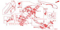 INSTRUMENT, ZIERSTUECK (COTE DE CONDUCTEUR) (RH) für Honda CIVIC TYPE R 5 Türen 6 gang-Schaltgetriebe 2015