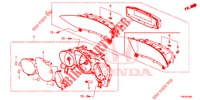 DREHZAHLMESSER  für Honda CIVIC TYPE R 5 Türen 6 gang-Schaltgetriebe 2016