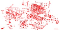 ZYLINDERBLOCK/OELWANNE  für Honda CIVIC TYPE R 5 Türen 6 gang-Schaltgetriebe 2016