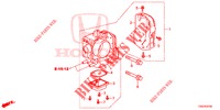 DROSSELKLAPPENGEHAEUSE (TYPE R) für Honda CIVIC  TYPE R 5 Türen 6 gang-Schaltgetriebe 2019