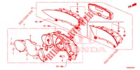 DREHZAHLMESSER  für Honda CIVIC TOURER 1.8 ES 5 Türen 5 gang automatikgetriebe 2014