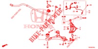 GELENK, VORNE  für Honda CIVIC TOURER 1.8 ES 5 Türen 5 gang automatikgetriebe 2014