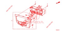 HEIZUNGSREGLER (RH) für Honda CIVIC TOURER 1.8 ES 5 Türen 5 gang automatikgetriebe 2014