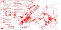 KABELBAUM (1) (RH) für Honda CIVIC TOURER 1.8 ES 5 Türen 5 gang automatikgetriebe 2014
