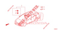 KABELBAUM (6) (RH) für Honda CIVIC TOURER 1.8 ES 5 Türen 5 gang automatikgetriebe 2014